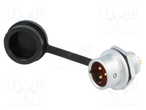 SF1212/P3_Πρίζα; SF12; αρσενικά; PIN: 3; IP67; 13A; κόλληση; 250V; 1