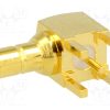 1-1337481-0_Πρίζα; SMB; αρσενικά; γωνιακός 90°; 50Ω; THT; για PCB; PTFE