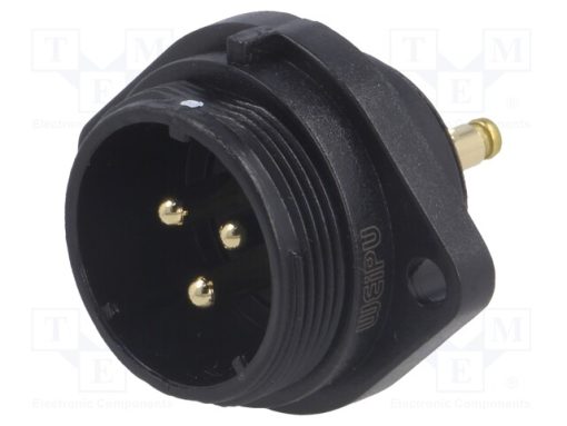 SP2113/P3-2N_Πρίζα; SP21; αρσενικά; PIN: 3; IP68; 10A; σφιγκτήρας βιδωτός; 500V