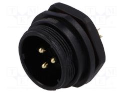 SP2112/P3-1N_Πρίζα; SP21; αρσενικά; PIN: 3; IP68; 30A; κόλληση; 500V; 4mm2