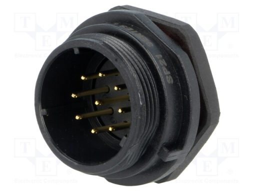 SP2112/P9-1N_Πρίζα; SP21; αρσενικά; PIN: 9; IP68; 5A; κόλληση; 500V; 0