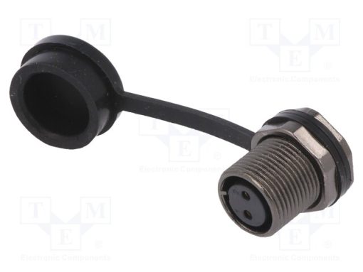 ST1213/S2_Πρίζα; ST12; θηλυκά; PIN: 2; IP67; 13A; κόλληση; 250V; 2mm2; -25÷85°C