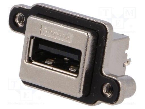 MUSB-A511-00_Πρίζα; USB A; MUSB; για πίνακα