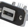 MUSB-K152-30_Πρίζα; USB AB micro; MUSB; για πίνακα