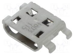 476421001_Πρίζα; USB B micro; για PCB; SMT; PIN: 5; οριζόντια; USB 2.0