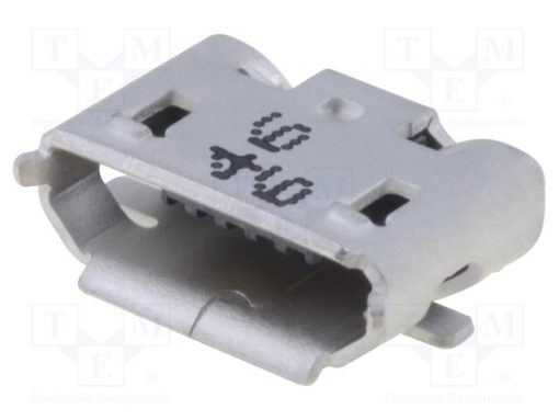 473460001_Πρίζα; USB B micro; για PCB; SMT; PIN: 5; οριζόντια; USB 2.0; ρολό