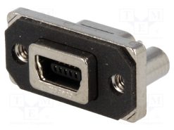 MUSB-B551-04_Πρίζα; USB B mini; MUSB; για πίνακα