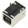 670688010_Πρίζα; USB B; για PCB; THT; PIN: 4; γωνιακός 90°; θωρακισμένα