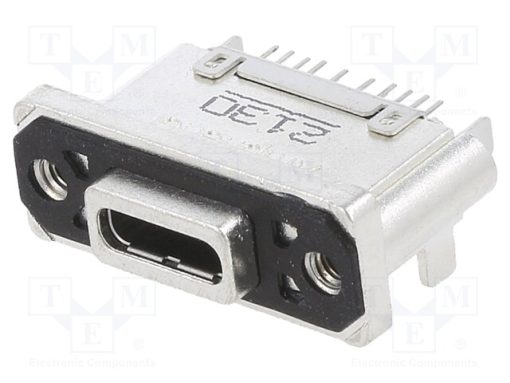 MUSBR-M5C1-M0_Πρίζα; USB C; THT; PIN: 24; ευθύς; IP67; Επίχρυση; M2