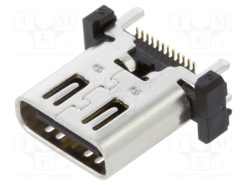 221608-0001_Πρίζα; USB C; για PCB; SMT; PIN: 24; κάθετη; USB 3.1; 5A; ρολό