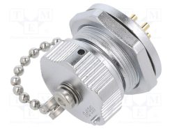 WY16J4BZMQ1_Πρίζα; WY16; αρσενικά; PIN: 4; IP67; 15A; κόλληση; 500V; 2mm2; 14AWG