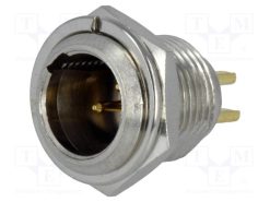 MXLR-3W-C_Πρίζα; XLR mini; αρσενικά; PIN: 3; κόλληση; Ø11mm