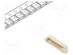 125SH-B-10-TR-SMT-T/R_Πρίζα; αγωγού-πλακέτας; αρσενικά; 1