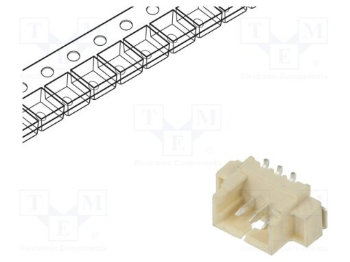 125SH-B-03-TS-SMT-T/R_Πρίζα; αγωγού-πλακέτας; αρσενικά; 1