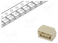 A12514WR-S-03PNLNT1T00R_Πρίζα; αγωγού-πλακέτας; αρσενικά; 1