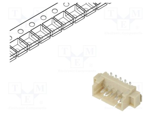 125SH-B-05-TS-SMT-T/R_Πρίζα; αγωγού-πλακέτας; αρσενικά; 1