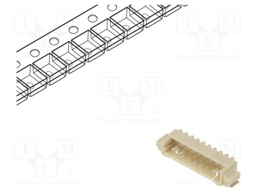 125SH-B-09-TR-SMT-T/R_Πρίζα; αγωγού-πλακέτας; αρσενικά; 1