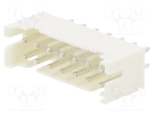 2SHD-C-14-TS_Πρίζα; αγωγού-πλακέτας; αρσενικά; 2mm; PIN: 14; THT; 100V; 2A; ευθύς