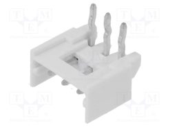 532540370_Πρίζα; αγωγού-πλακέτας; αρσενικά; Micro-Latch; 2mm; PIN: 3; THT