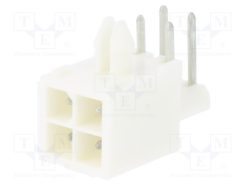 1-770968-0_Πρίζα; αγωγού-πλακέτας; αρσενικά; Mini Universal MATE-N-LOK