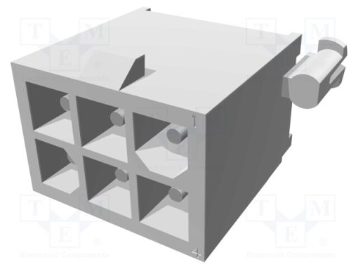 1-770178-0_Πρίζα; αγωγού-πλακέτας; αρσενικά; Mini Universal MATE-N-LOK