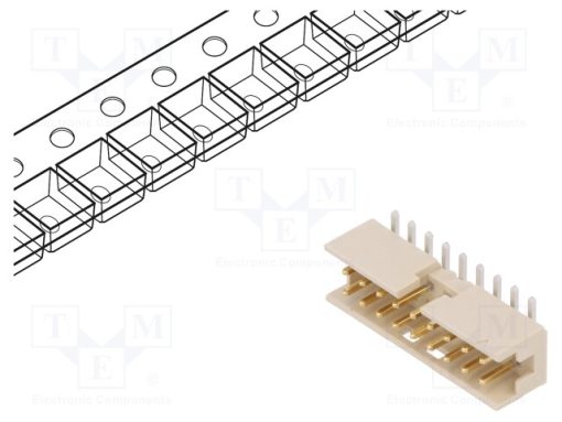 98424-F52-18ALF_Πρίζα; αγωγού-πλακέτας; αρσενικά; Minitek; 2mm; PIN: 18; SMT; 2A