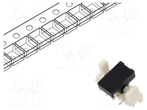 908140208_Πρίζα; αγωγού-πλακέτας; αρσενικά; PIN: 8; 1