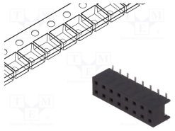 55510-316TRLF_Πρίζα; αγωγού-πλακέτας; θηλυκά; Minitek; 2mm; PIN: 16; SMT; για PCB