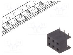 55510-306TRLF_Πρίζα; αγωγού-πλακέτας; θηλυκά; Minitek; 2mm; PIN: 6; SMT; για PCB