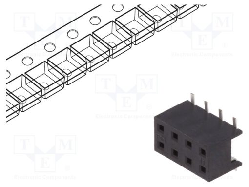 55510-308TRLF_Πρίζα; αγωγού-πλακέτας; θηλυκά; Minitek; 2mm; PIN: 8; SMT; για PCB