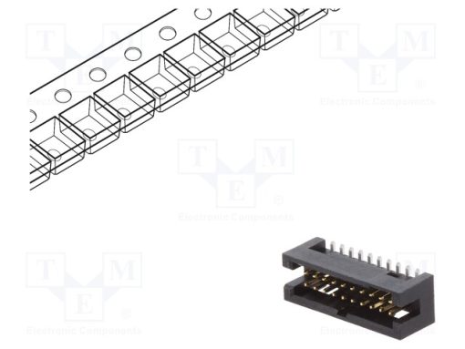 20021221-00020C4LF_Πρίζα; ακίδων; Minitek127®; αρσενικά; PIN: 20; κάθετη; 1