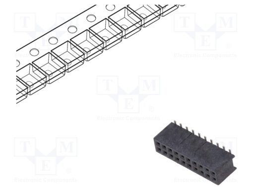 20021321-00020C4LF_Πρίζα; ακίδων; Minitek127®; θηλυκά; PIN: 20; κάθετη; 1