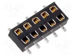 M22-6360542_Πρίζα; ακίδων; θηλυκά; 2mm; PIN: 10; SMT; για PCB; 2A; -40÷105°C