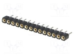 DS1002-01-1*14V13-JK_Πρίζα; ακίδων; θηλυκά; PIN: 14; τορναρισμένες επαφές; ευθύς; 2