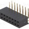 DS1024-2*8R0_Πρίζα; ακίδων; θηλυκά; PIN: 16; γωνιακός 90°; 2