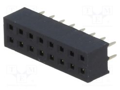 DS1026-05-2*8S8BV_Πρίζα; ακίδων; θηλυκά; PIN: 16; ευθύς; 2mm; THT; 2x8; L2