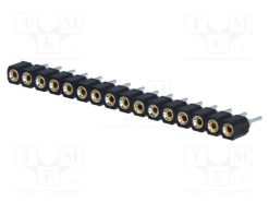 DS1002-01-1*16V13_Πρίζα; ακίδων; θηλυκά; PIN: 16; τορναρισμένες επαφές; ευθύς; 2