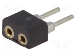 DS1002-02-2*1BT1F6_Πρίζα; ακίδων; θηλυκά; PIN: 2; ευθύς; 2mm; THT; 2x1; Μηκ.Ολ: 7