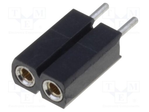 DS1002-03-1*2131_Πρίζα; ακίδων; θηλυκά; PIN: 2; τορναρισμένες επαφές; ευθύς; 2