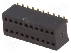 DS1065-10-2*10S8BS_Πρίζα; ακίδων; θηλυκά; PIN: 20; ευθύς; 1