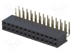 DS1024-2*13R2_Πρίζα; ακίδων; θηλυκά; PIN: 26; γωνιακός 90°; 2