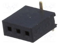 DS1065-02-1*3S8BS_Πρίζα; ακίδων; θηλυκά; PIN: 3; ευθύς; 1