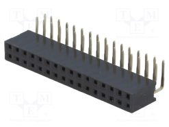 DS1024-2*16R0_Πρίζα; ακίδων; θηλυκά; PIN: 32; γωνιακός 90°; 2