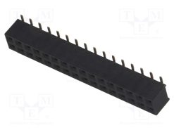 ZL266-32DG_Πρίζα; ακίδων; θηλυκά; PIN: 32; κάθετη; 2mm; SMT; 2x16; Ύψ.προφίλ: 4mm