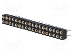 DS1002-01-2*18V13_Πρίζα; ακίδων; θηλυκά; PIN: 36; τορναρισμένες επαφές; ευθύς; 2