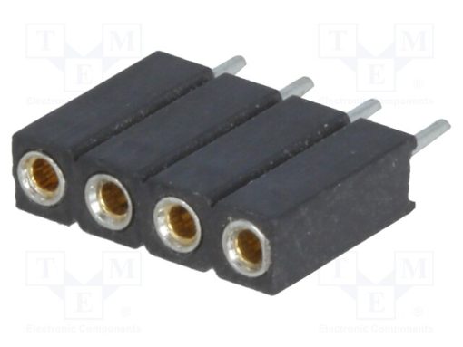 DS1002-03-1*4131_Πρίζα; ακίδων; θηλυκά; PIN: 4; τορναρισμένες επαφές; ευθύς; 2