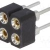 DS1002-01-2*2V13-JK_Πρίζα; ακίδων; θηλυκά; PIN: 4; τορναρισμένες επαφές; ευθύς; 2