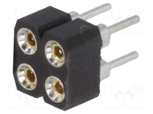 DS1002-01-2*2V13-JK_Πρίζα; ακίδων; θηλυκά; PIN: 4; τορναρισμένες επαφές; ευθύς; 2