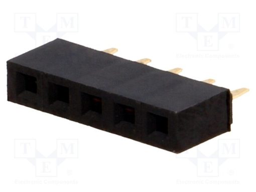 ZL305-05_Πρίζα; ακίδων; θηλυκά; PIN: 5; ευθύς; 2