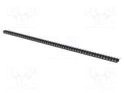 DS1002-01-1*50V13_Πρίζα; ακίδων; θηλυκά; PIN: 50; τορναρισμένες επαφές; ευθύς; 2